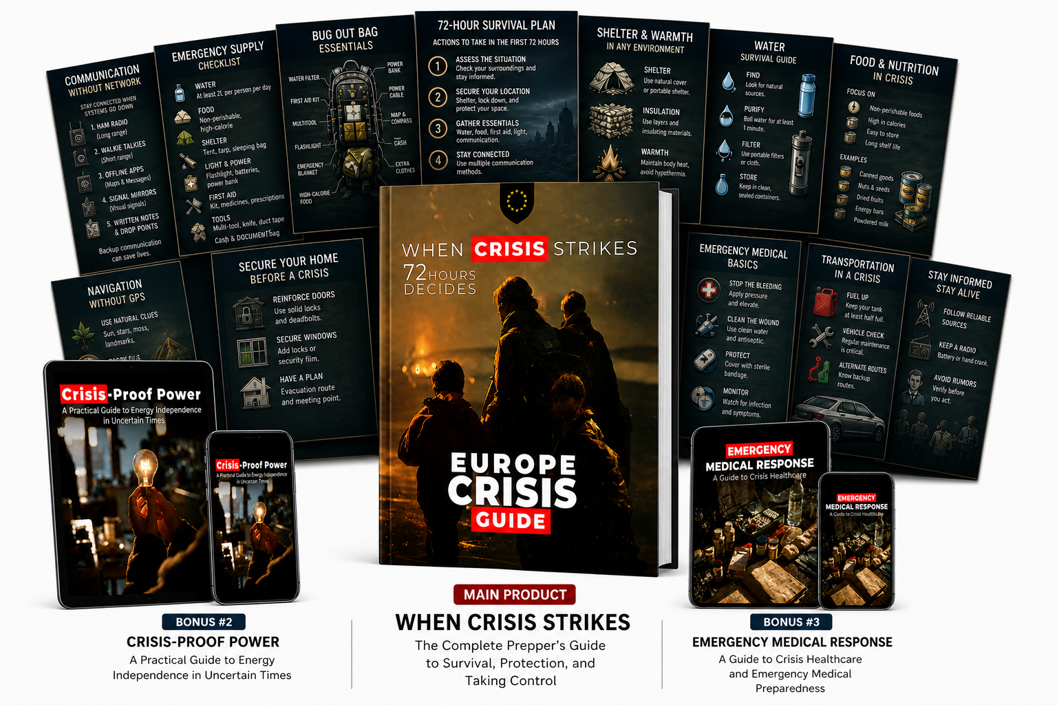 Europe Crisis Guide complete bundle